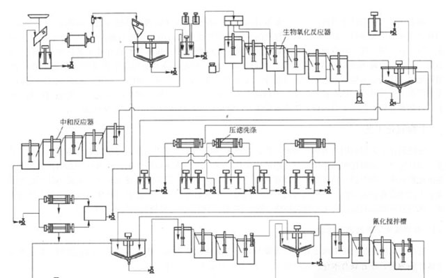 金礦石生物氧化法